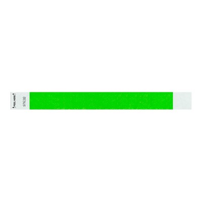 ¾" Tyvek® In-Stock Tab-Free Wristband