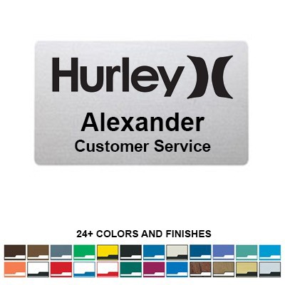Engraved Name Badge - 1.75"x3"