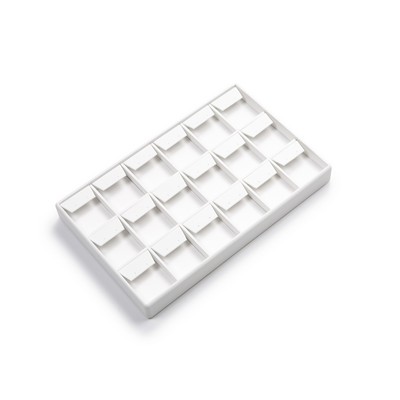 Leatherette 18 Earring Tray