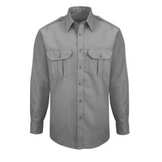 Horace Small™ Unisex New Dimension® Gray Ripstop Short Sleeve Shirt
