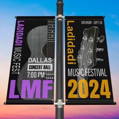Avenue/Light Pole Banners 3ft x 5ft
