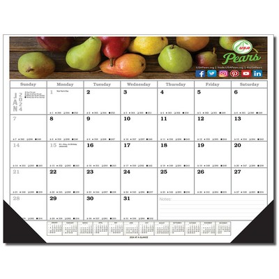 Desk Planner Blotter Calendar - Full Color