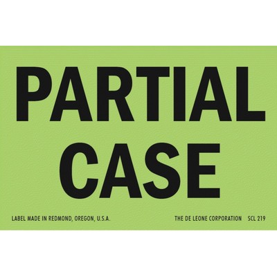 Partial Case Matte Paper Labels - 3" x 5"