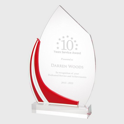 Acrylic Red Frame Award (M)