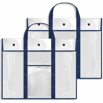 PVC Art Portfolio Large Bag