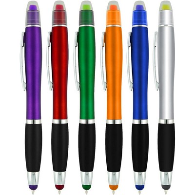 The Gel Wax No Bleed Highlighter / Stylus Pen