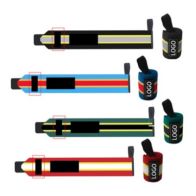 Three Striped Wrapped Wrist Strap