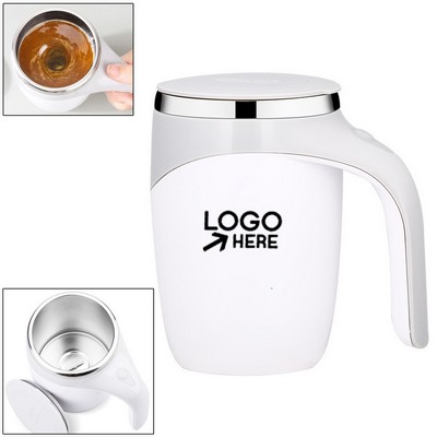 Self-stirring Mug With Custom Logo – Spill-Proof