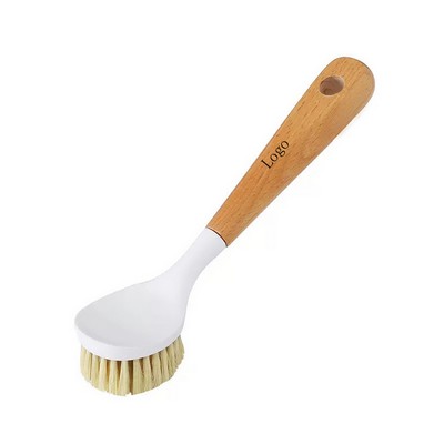 Wooden Dish Scrub Brush for Kitchen Cleaning