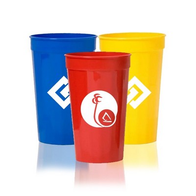 22 Oz. Fluted Stadium Cup (Screen Printed)