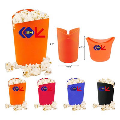 Microwave Popcorn Reusable Silicone Buckets