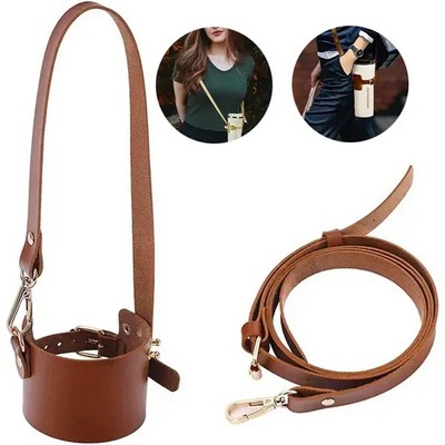 Shoulder Strap Water Bottle Bag