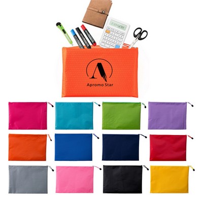 A4 Oxford Document Holder Pouch File Folders Bag