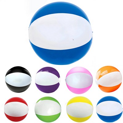 16" Two-Color Inflatable Beach Ball