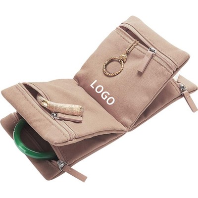Zippered Jewelry Storage Pouch