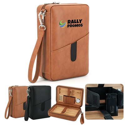 Travel Cigar Humidor Case