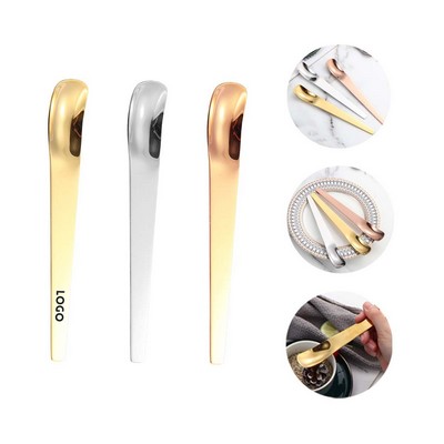 Stainless Steel Ice Cream Dessert Spoon Coffee Stirring Spoon
