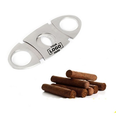 Stainless Steel Cigar Cutter for Precision Cutting