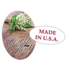 One Color Fasturn® Oval Labels (2"x3")