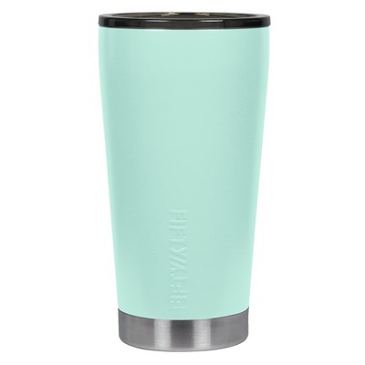 16oz Cool Mint Tumbler with Smoke Cap