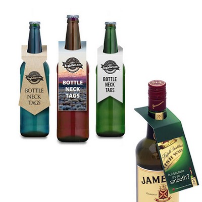 Custom Wine Bottle Card