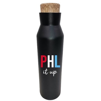 20 Oz. Traverse Matte Black Vacuum Insulated Stainless Steel Double Wall Water Sport Bottle