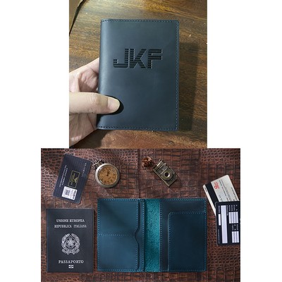 Genuine Leather Passport Wallet