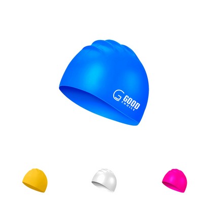 Seamless Silicone Swim Cap