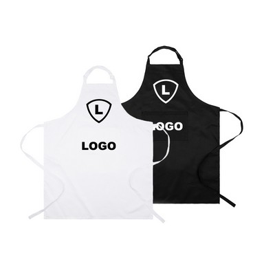 Recycled Bib Front Apron With Pocket