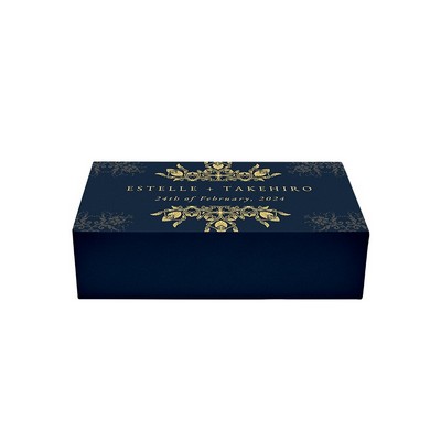 8" X 5" X 3" 4CP Full Bleed E-Flute Tuck Box
