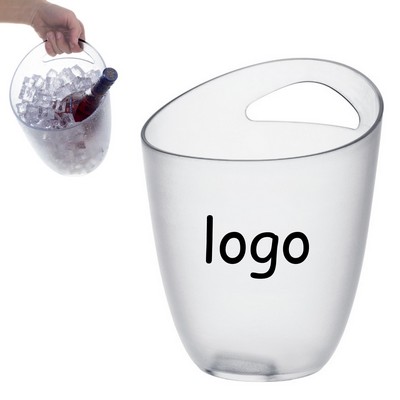 3.2L Plastic Wine Ice Bucket With Handle