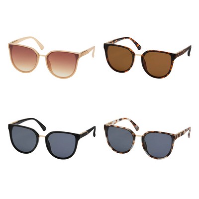 Jade Inlay Cat Eye Women's Sunglasses