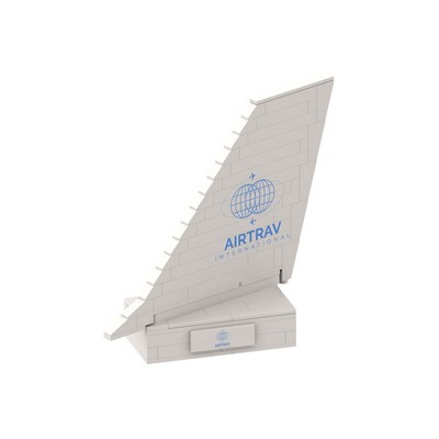 Airplane Tail Fin Stock Toy Brick Kit
