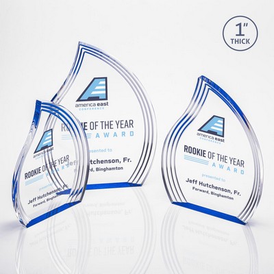 Tidworth VividPrint™ Award - Blue Left