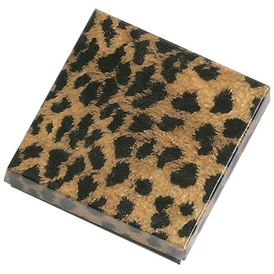 Metallic Floral Cotton Filled Box (3" x2 1/8" x1" )