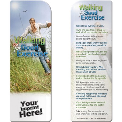 Bookmark - Walking for Good Exercise