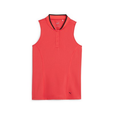 Puma® Golf Women's Range Sleeveless Pique Top