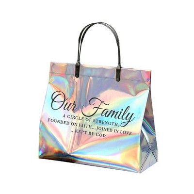 Iridescent Shopping Tote