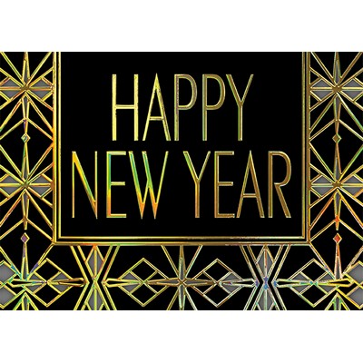 New Year's, Art Deco-Style