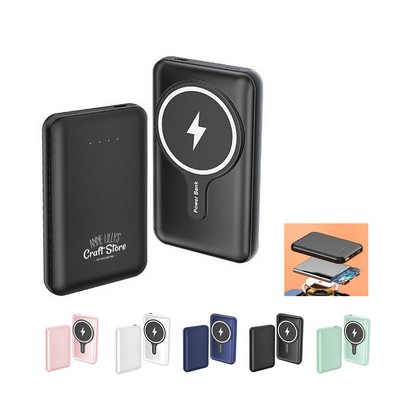5000mAh Magnetic Wireless Power Bank