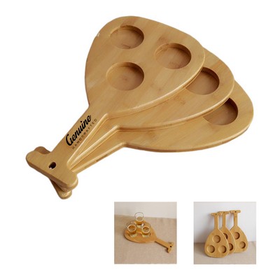 Bamboo Cup Glasses Holder