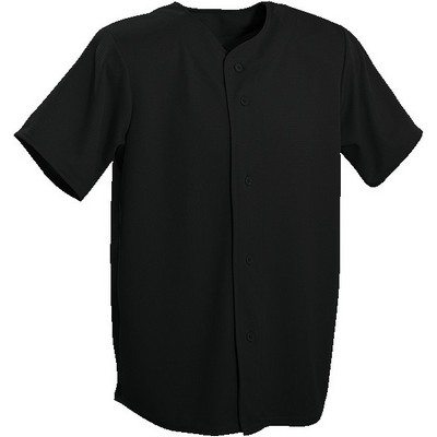 Full Button Adult Baseball Jersey