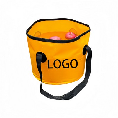 Outdoor Camping Portable Collapsible Bucket