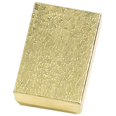 Gold Cotton Filled Box (2 7/16"x 1 5/8"x 13/16")