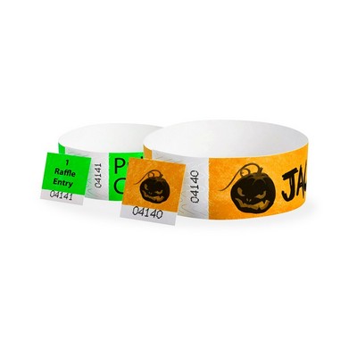1" Tyvek Voucher Custom Wristbands