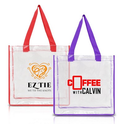 Clear Stadium Tote Bag