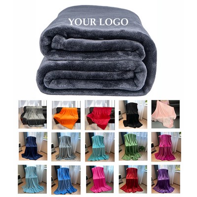 Flannel Throw Blanket