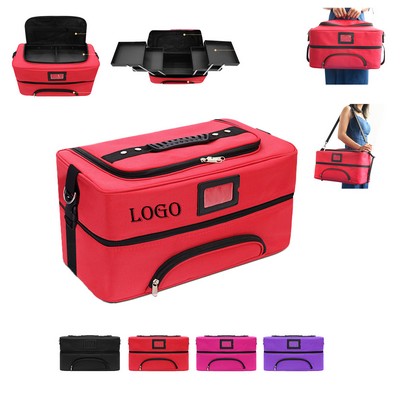 Multi-Layer Makeup Bag