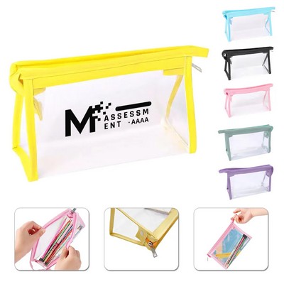 Customized PVC Transparent Cosmetic Pouch