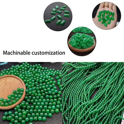 Round Green Beads